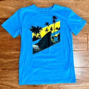 🦈 Hurley Tropical Blue Kids Tee